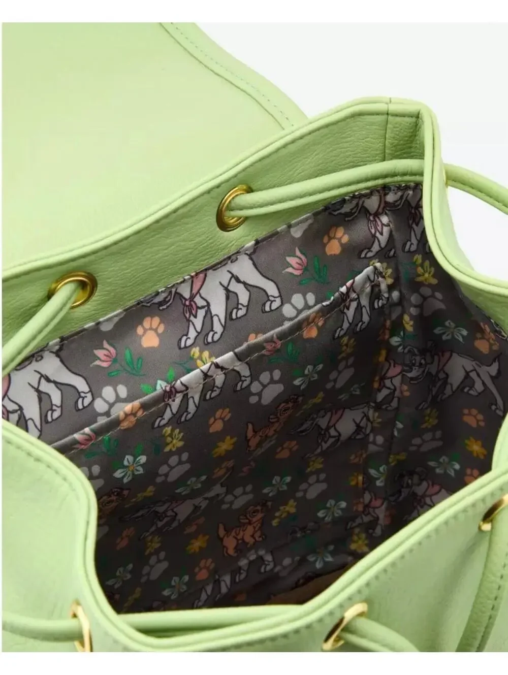 Loungefly Disney Oliver & Company Floral Drawstring Mini Backpack